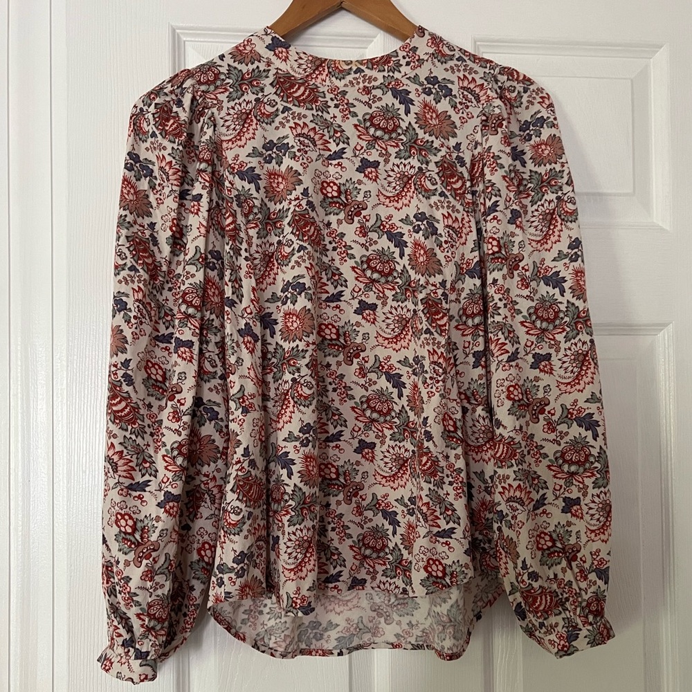 Treasure & Bond Floral Top Sz S